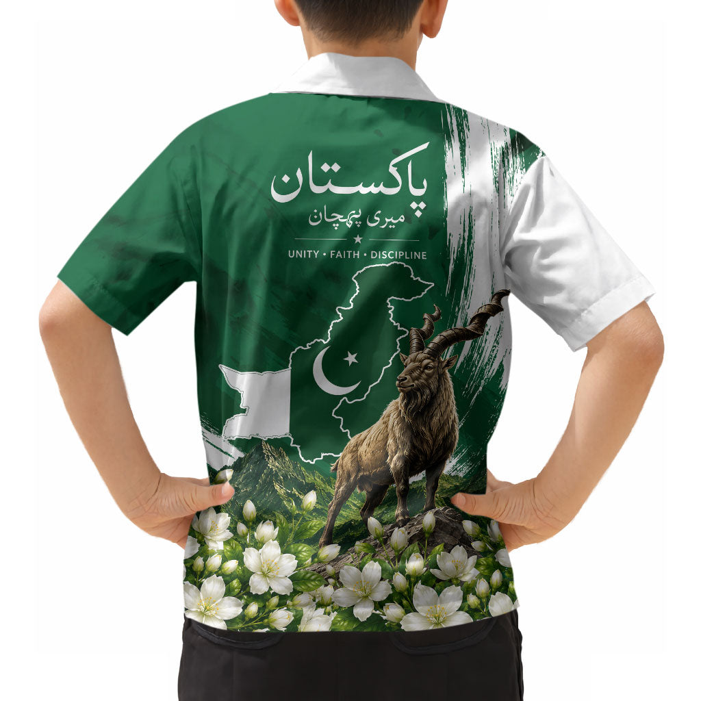 Pakistan Independence Day August 14 Hawaiian Shirt Patriotic Markhor Heritage Landmarks And Jasmine