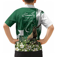Pakistan Independence Day August 14 Hawaiian Shirt Patriotic Markhor Heritage Landmarks And Jasmine