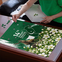 Pakistan Independence Day August 14 Puzzle Patriotic Markhor Heritage Landmarks And Jasmine