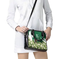 Pakistan Independence Day August 14 Shoulder Handbag Patriotic Markhor Heritage Landmarks And Jasmine