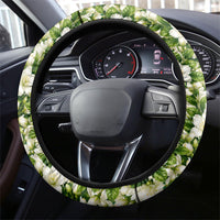 Pakistan Independence Day August 14 Steering Wheel Cover Patriotic Markhor Heritage Landmarks And Jasmine