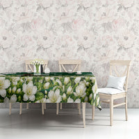 Pakistan Independence Day August 14 Tablecloth Patriotic Markhor Heritage Landmarks And Jasmine