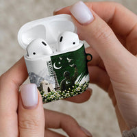 Pakistan Independence Day AirPods Case Patriotic Soldier Heritage Landmarks And Jasmine