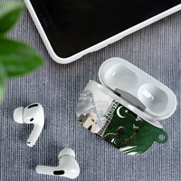 Pakistan Independence Day AirPods Case Patriotic Soldier Heritage Landmarks And Jasmine