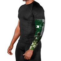 Pakistan Independence Day Arm Sleeves Patriotic Soldier Heritage Landmarks And Jasmine