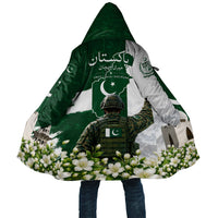Pakistan Independence Day Cloak Patriotic Soldier Heritage Landmarks And Jasmine