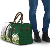 Pakistan Independence Day Travel Bag Patriotic Soldier Heritage Landmarks And Jasmine