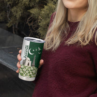 Pakistan Independence Day Tumbler Cup Patriotic Soldier Heritage Landmarks And Jasmine