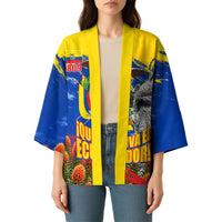 Ecuador Independence Day August 10 Kimono Patriotic Heritage Virgin Statue And Soldier