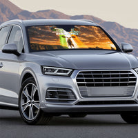 Ireland UFO Auto Sun Shade Irish Landscape Answer The Call