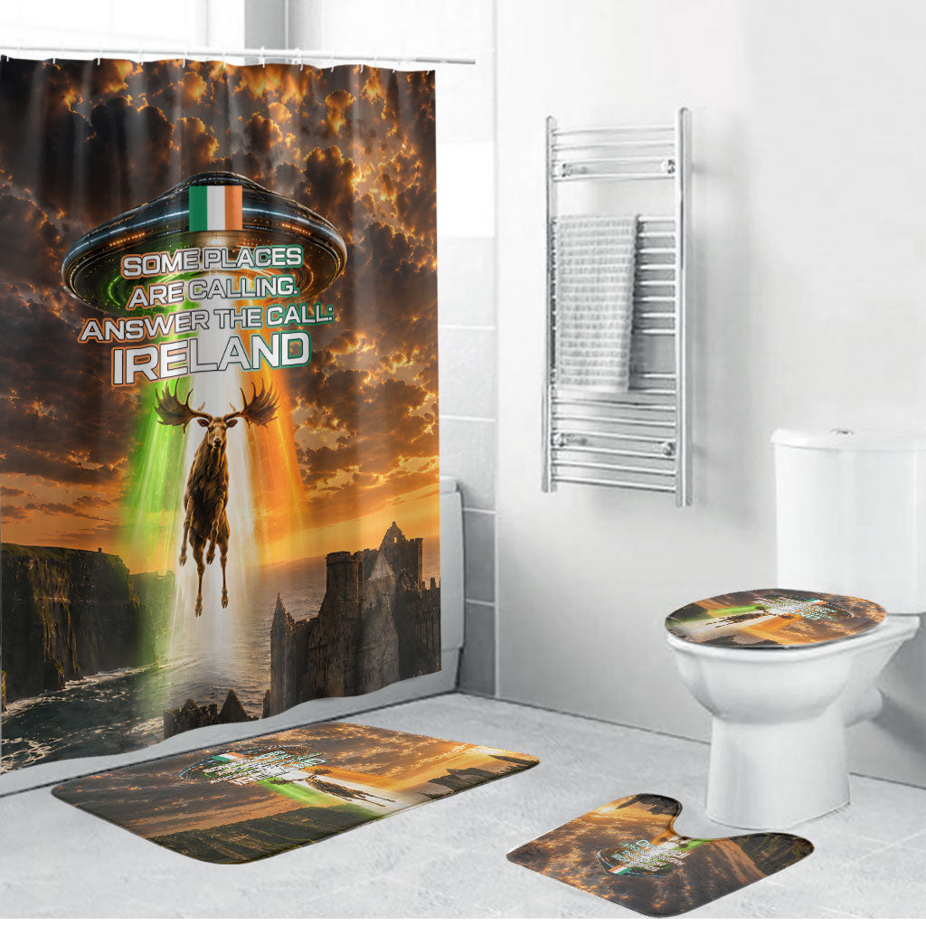 Ireland UFO Bathroom Set Irish Landscape Answer The Call