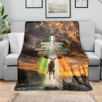 Ireland UFO Blanket Irish Landscape Answer The Call