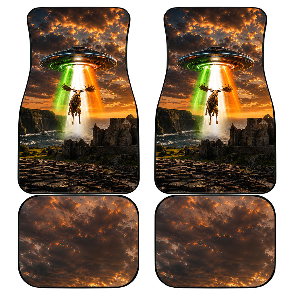 Ireland UFO Car Mats Irish Landscape Answer The Call