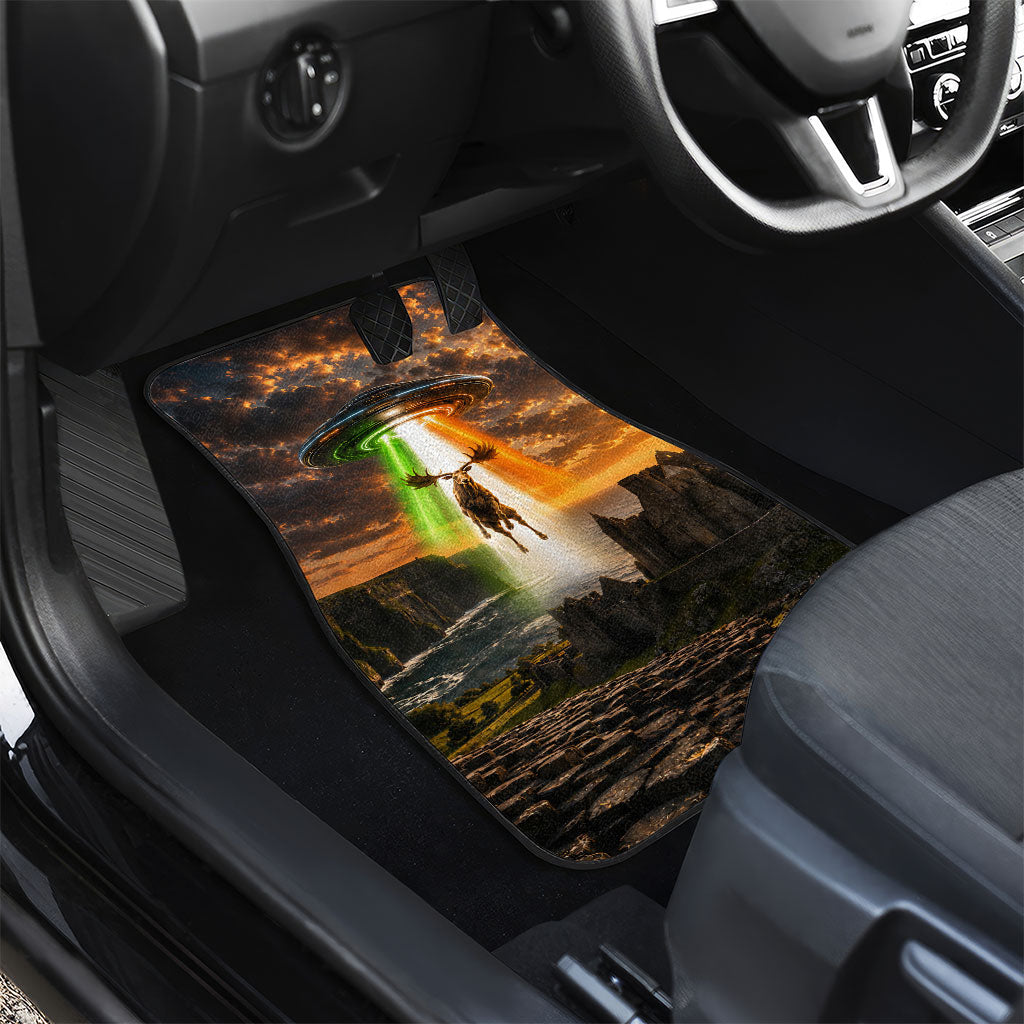 Ireland UFO Car Mats Irish Landscape Answer The Call