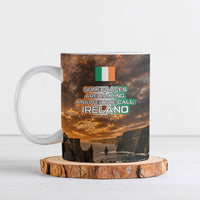 Ireland UFO Ceramic Mug Irish Landscape Answer The Call