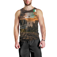 Ireland UFO Men Tank Top Irish Landscape Answer The Call