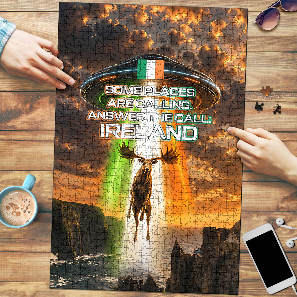 Ireland UFO Puzzle Irish Landscape Answer The Call