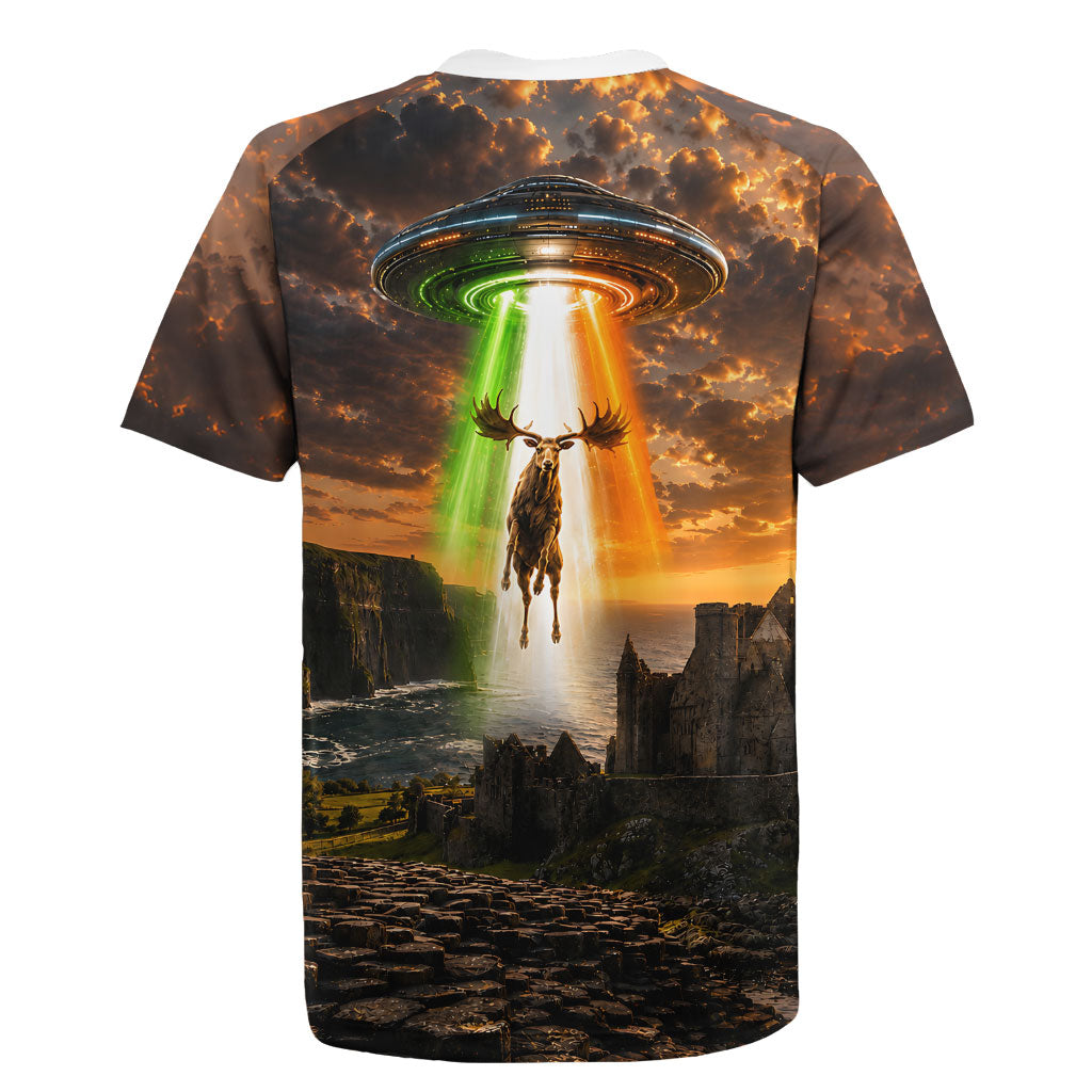 Ireland UFO Rugby Jersey Irish Landscape Answer The Call