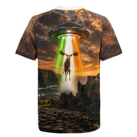 Ireland UFO Rugby Jersey Irish Landscape Answer The Call