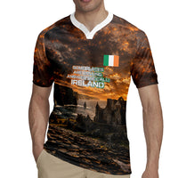 Ireland UFO Rugby Jersey Irish Landscape Answer The Call