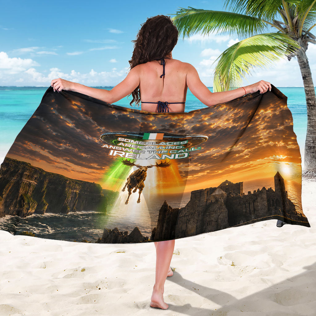 Ireland UFO Sarong Irish Landscape Answer The Call