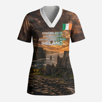 Ireland UFO Scrub Top Irish Landscape Answer The Call