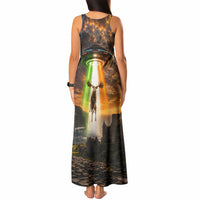 Ireland UFO Tank Maxi Dress Irish Landscape Answer The Call