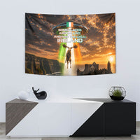 Ireland UFO Tapestry Irish Landscape Answer The Call