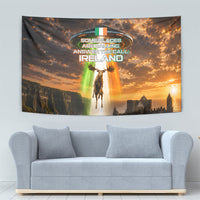 Ireland UFO Tapestry Irish Landscape Answer The Call
