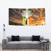 Ireland UFO Tapestry Irish Landscape Answer The Call