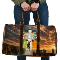 Ireland UFO Travel Bag Irish Landscape Answer The Call