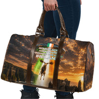 Ireland UFO Travel Bag Irish Landscape Answer The Call