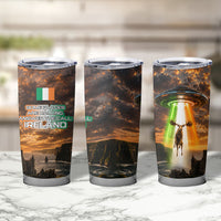 Ireland UFO Tumbler Cup Irish Landscape Answer The Call