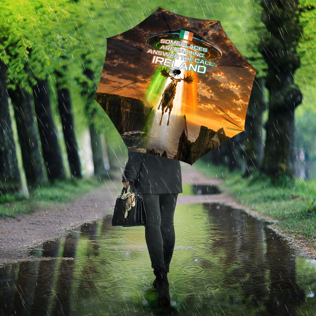Ireland UFO Umbrella Irish Landscape Answer The Call