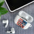 American Flag Fishing AirPods Case with Fishing Rods and Lures Watercolor Style Design - Wonder Print Shop