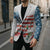 American Flag Fishing Blazer with Fishing Rods and Lures Watercolor Style Design - Wonder Print Shop