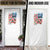American Flag Fishing Door Cover with Fishing Rods and Lures Watercolor Style Design - Wonder Print Shop