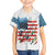 American Flag Fishing Family Matching Summer Maxi Dress and Hawaiian Shirt with Fishing Rods and Lures Watercolor Style Design - Wonder Print Shop