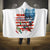 American Flag Fishing Hooded Blanket with Fishing Rods and Lures Watercolor Style Design - Wonder Print Shop