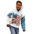 American Flag Fishing Kid Hoodie with Fishing Rods and Lures Watercolor Style Design - Wonder Print Shop