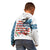 American Flag Fishing Kid Hoodie with Fishing Rods and Lures Watercolor Style Design - Wonder Print Shop