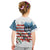 American Flag Fishing Kid T Shirt with Fishing Rods and Lures Watercolor Style Design - Wonder Print Shop