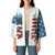 American Flag Fishing Kimono with Fishing Rods and Lures Watercolor Style Design - Wonder Print Shop