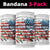 American Flag Fishing Neck Gaiter with Fishing Rods and Lures Watercolor Style Design TS04