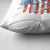 American Flag Fishing Pillow Cover with Fishing Rods and Lures Watercolor Style Design - Wonder Print Shop