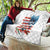 American Flag Fishing Quilt with Fishing Rods and Lures Watercolor Style Design - Wonder Print Shop