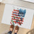 American Flag Fishing Rubber Doormat with Fishing Rods and Lures Watercolor Style Design - Wonder Print Shop
