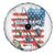 American Flag Fishing Spare Tire Cover with Fishing Rods and Lures Watercolor Style Design - Wonder Print Shop