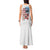 American Flag Fishing Tank Maxi Dress with Fishing Rods and Lures Watercolor Style Design - Wonder Print Shop