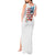 American Flag Fishing Tank Maxi Dress with Fishing Rods and Lures Watercolor Style Design - Wonder Print Shop